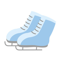 snow skates isolated icon vector illustration design