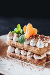 Tiramisu dessert cake