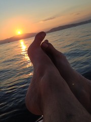 Coucher de Soleil sur Imperia