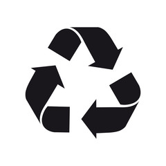 Logo recycle vector