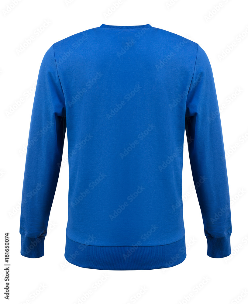 Poster Blue Long Sleeve Shirt Mock up - Posters
