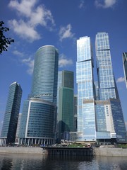 Fototapeta na wymiar Moscow city 2017