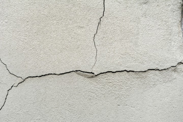 Obraz premium Hausfassade - Beton Wand mit risse