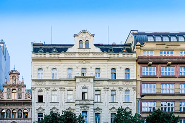 Old Town ancient architecture in Prague, Czech Republic