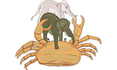 Thai traditional painting, tattoo