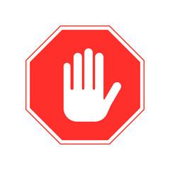 stop sign vector