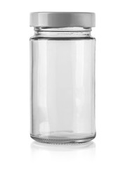 glass jar isolated