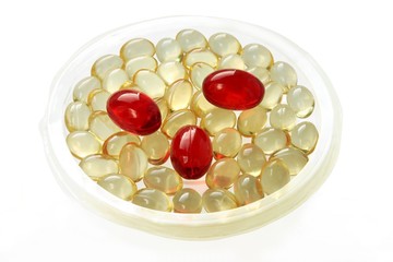 transparent capsules for cure
