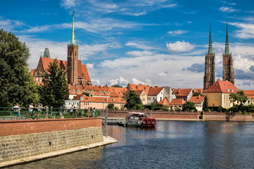 Obraz premium Wroclaw, Dominsel