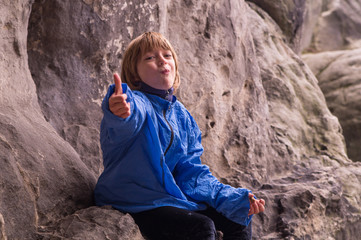 Naklejka premium Mädchen 