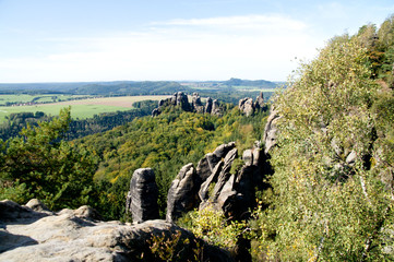 Schrammsteine S&auml;chsische Schweiz