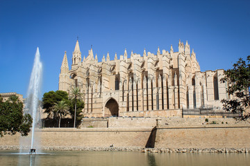 Die Kathedrale La Seu von Palma de Mallorca