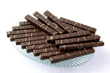 tasty cakes with chocolate 