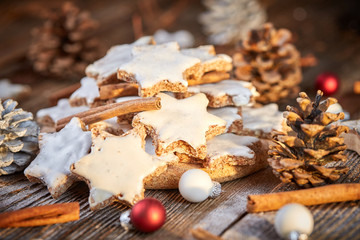 Cinnamon cookies for christmas