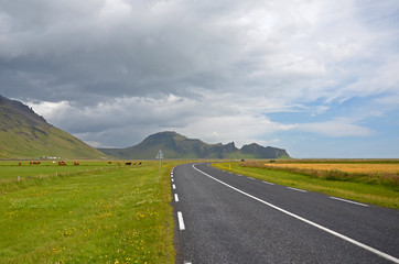 Icelandic road trip in the southeast of the island