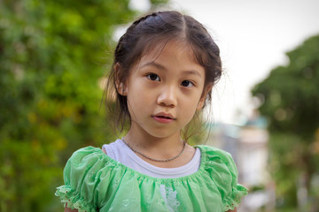 asian little girl