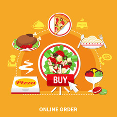 Buy Pizza Round Composition