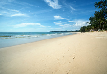 Bangtao beach, Phuket, Thailand. Low season
