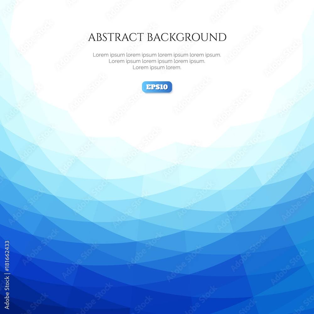 Fototapete abstract background with a pattern of smooth shapes. white space for text.