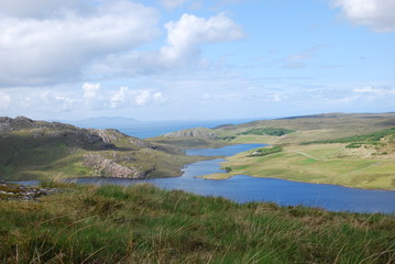 view down the Glen