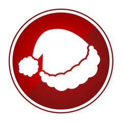 Christmas hat button