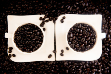 Cofee beans composition