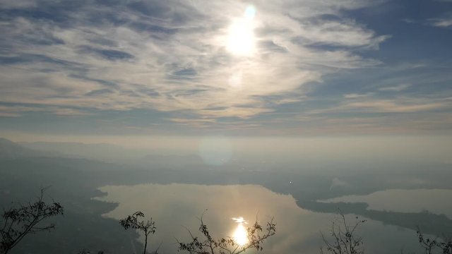 Panorama del lago di Annone