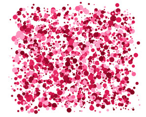 Abstract Red, Pink Circles background.