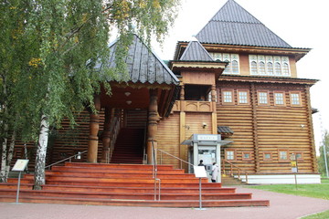 Moscow.Wooden Palace in Kolomenskoye Park