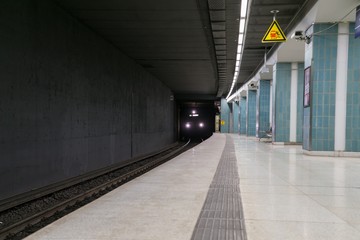 Hamburg metro. Germany