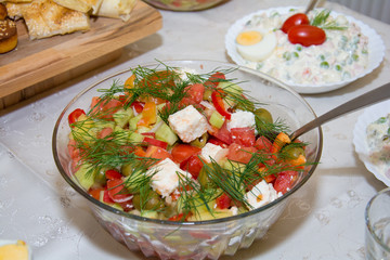 Plate Of Salad