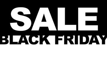 Black Friday shopping sale concept. Illustration of sale date.