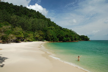 Skull beach, Langkawi, Malaisie