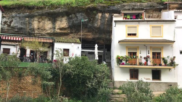 Street of Setenil de las Bodegas, Andalusia, Spain