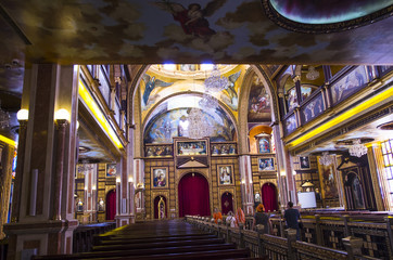 Interior of the Coptic Church in Sharma ale Sheikh