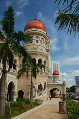 Fototapeta na wymiar Sultan Abdul Samad Building, Merdeka Square, Kuala Lumpur, Malaisie