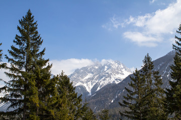 Zugspitze - highest mountain in Germany