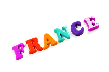 colorful toy alphabet letters