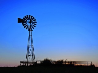 Windmill at Sunset