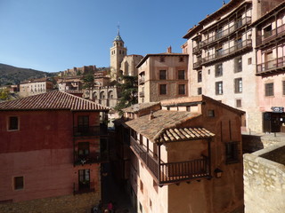 Fototapeta na wymiar Albarracin (Teruel, Aragon) Pueblo con encanto de España