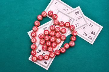 Old lotto wood-material background winning