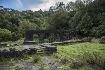 Fototapeta premium Goyt Vally ruins