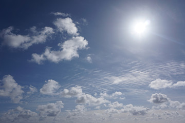 Obraz premium Cloudy Sunny Skies - West Coast, BC