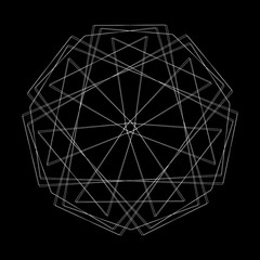 Holiday patterns of stars of snowflakes and flowers for gifts