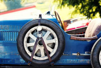 classic car sunny day