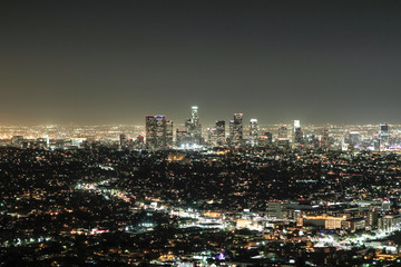 Fototapeta na wymiar LA at Night 2