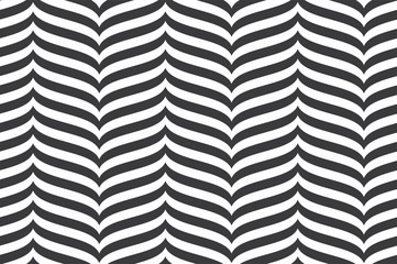  Black and white seamless geometric pattern