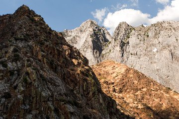 Obraz premium Mountain Range in Kings Canyon