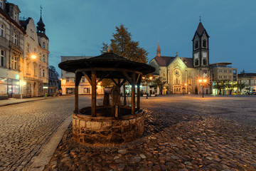 The well in the central square of Tarnowskie Gory