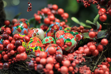 Корзина с яйцами